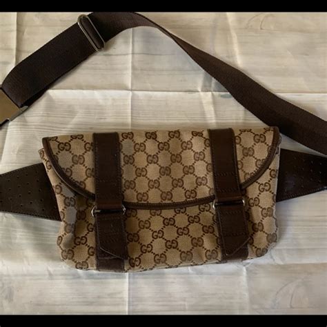 vintage gucci fanny pack|Gucci fanny pack ioffer.